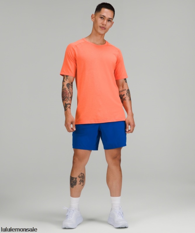 Lululemon Deutschland DELULU854 | Symphony Blue Pace Breaker Linerless Short 7